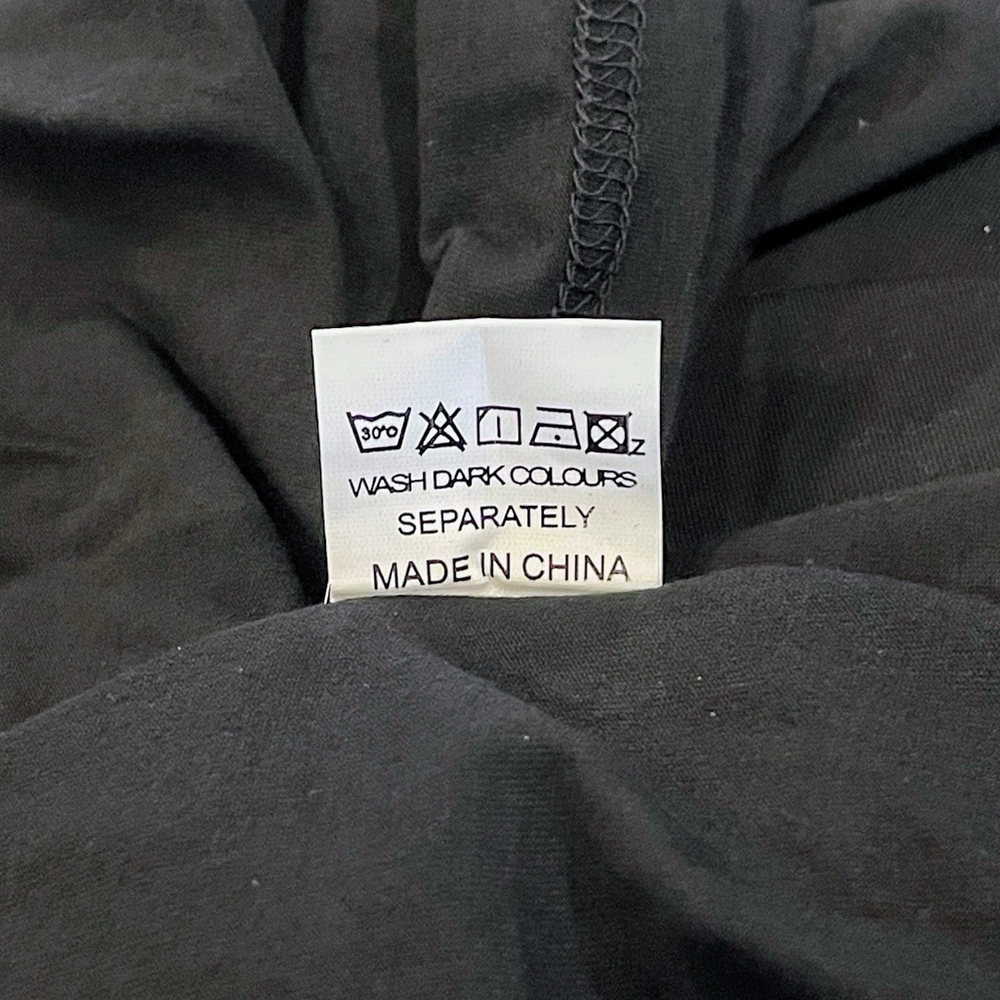 OUGES Size Medium Faux Wrap Dress Midi Long Sleev… - image 11